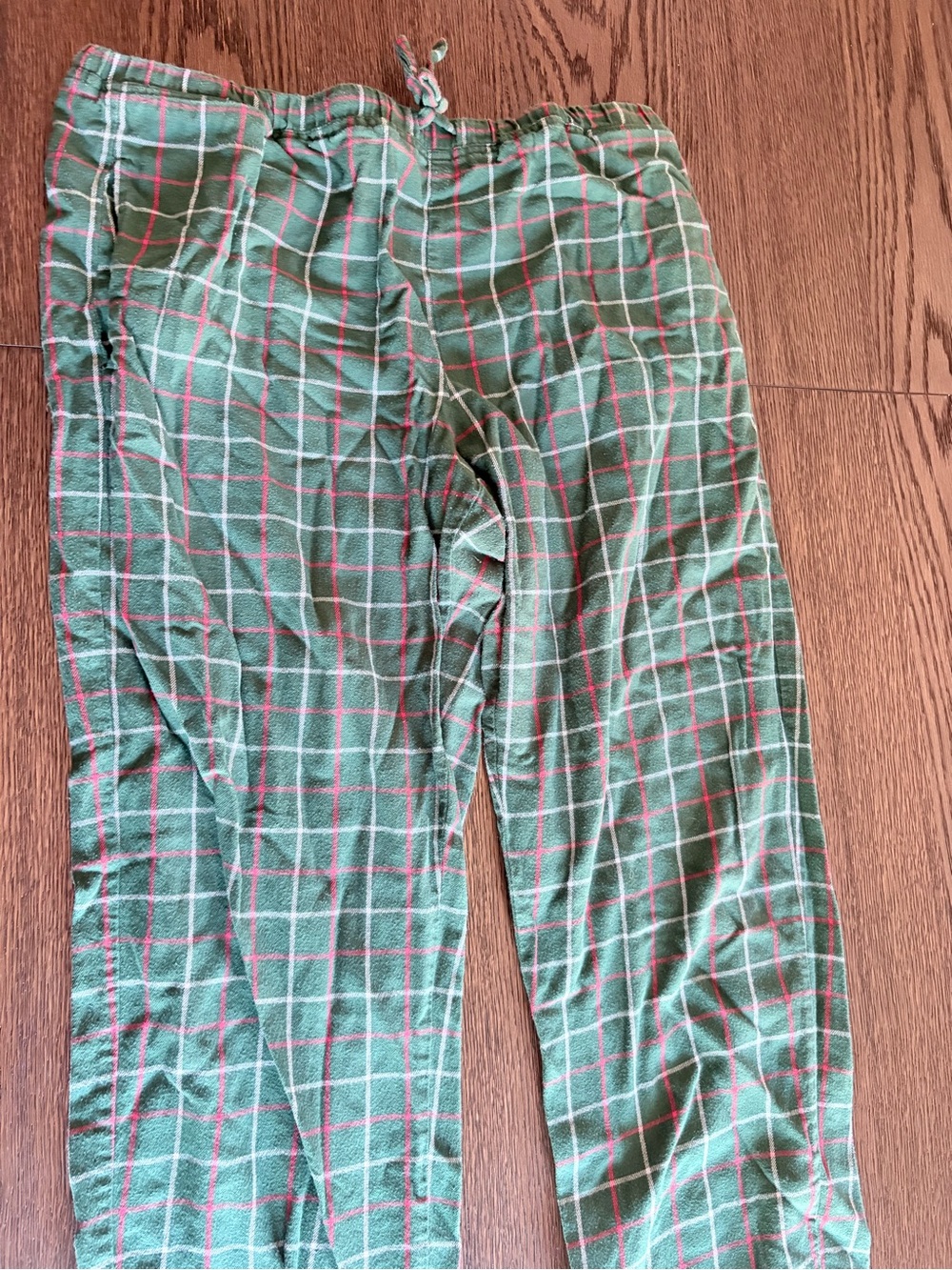 Hanna Andersson Green Plaid Lounge pajama pants unisex